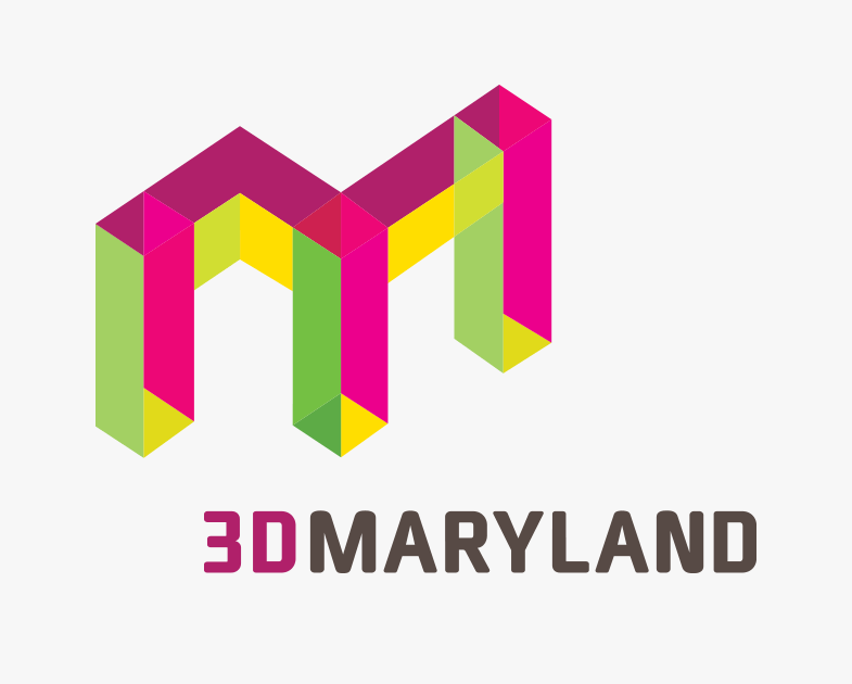 3D Maryland Logo Design