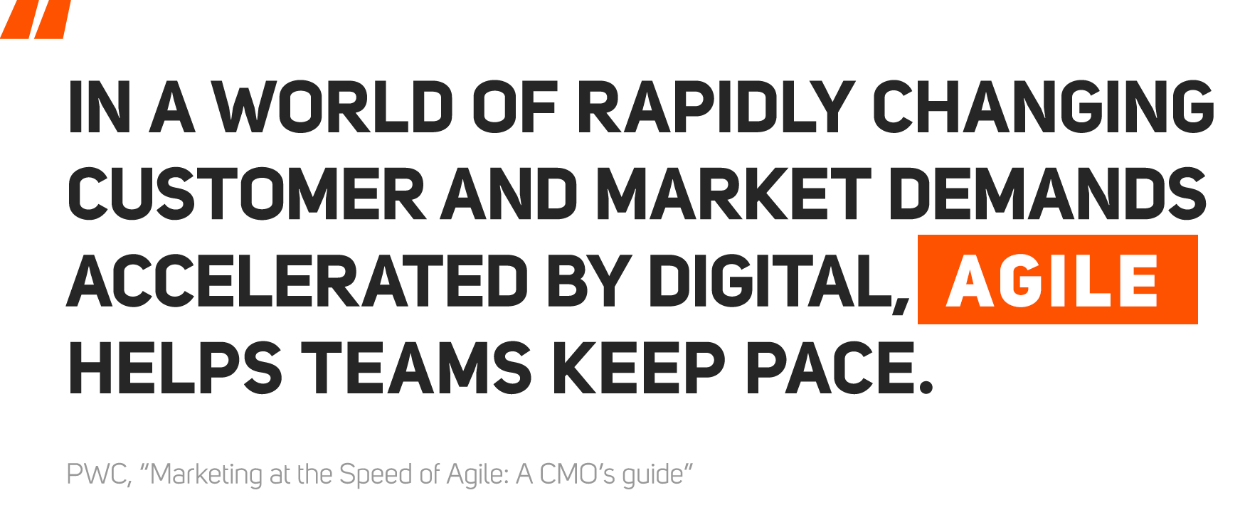 Agile marketing guide for business leaders and CMOs