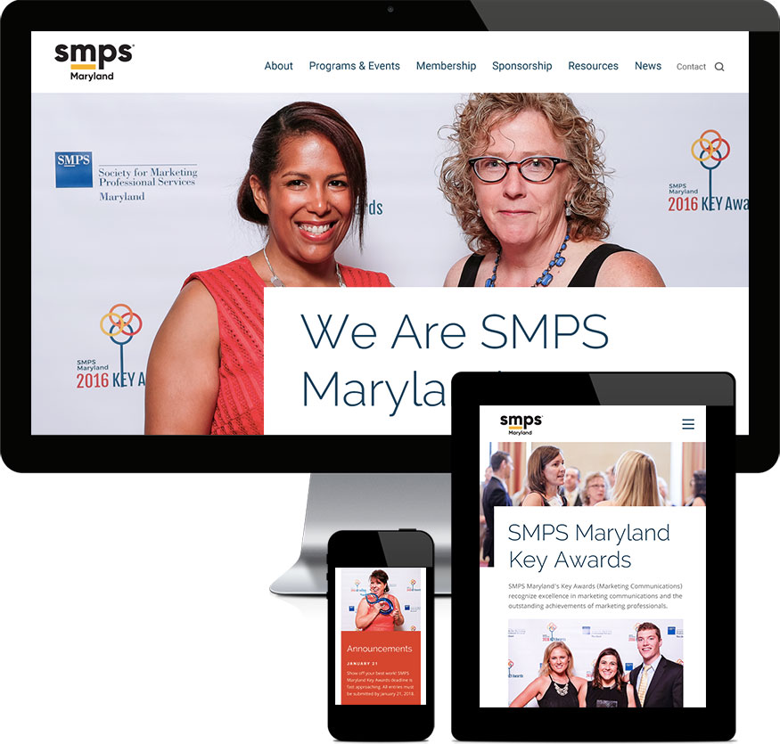 SMPS Maryland Website Awards