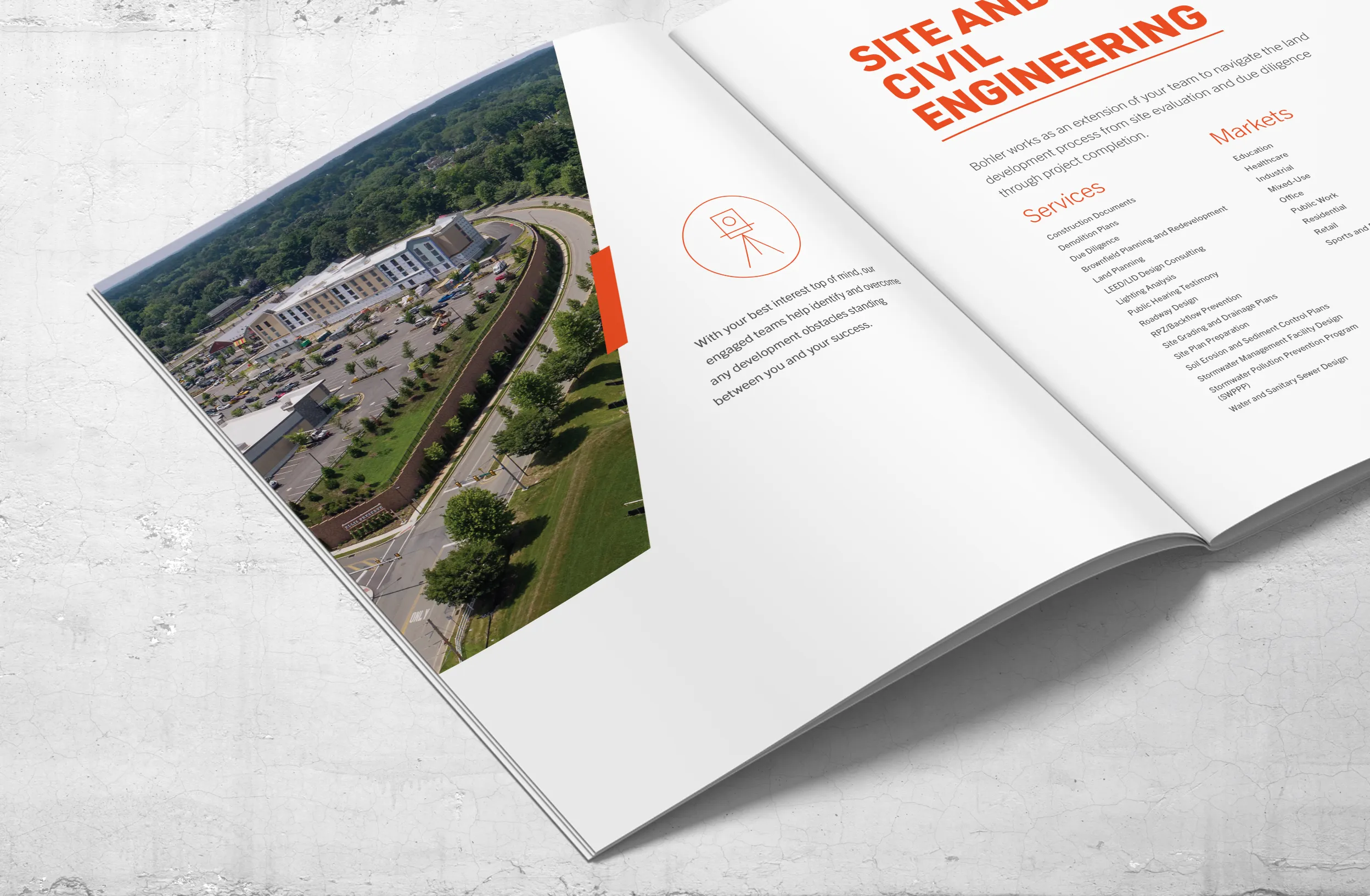 AEC branding AEC markting Bohler Engineering rebrand collateral redesign