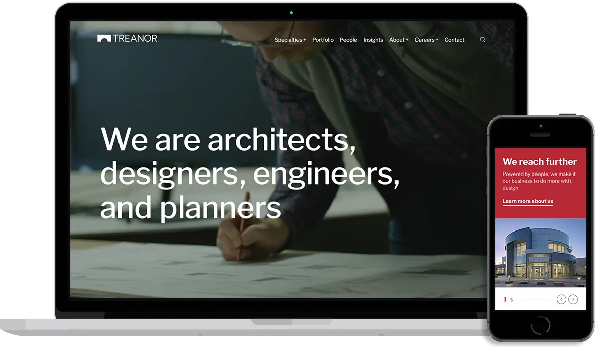 treanor website redesign