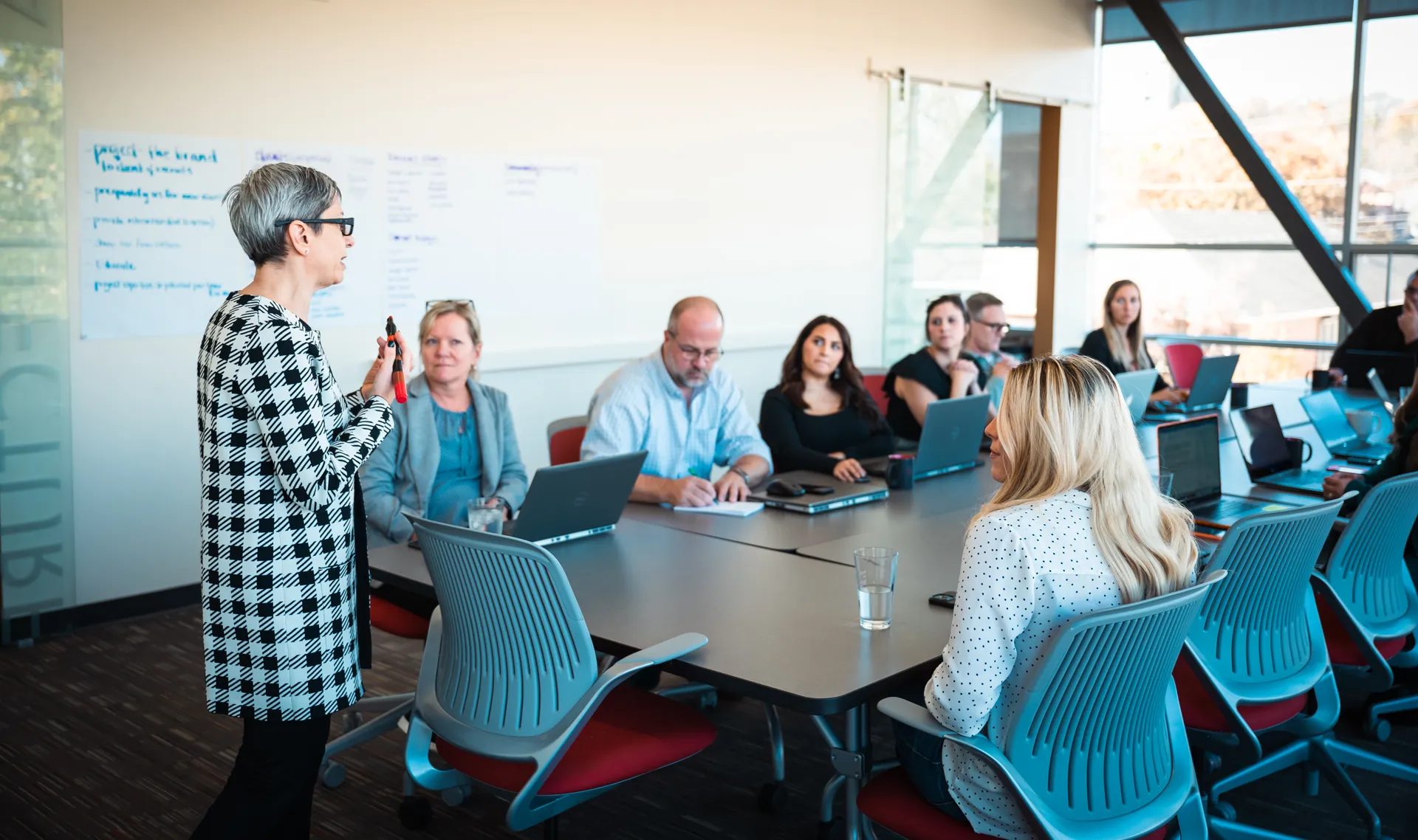 AEC branding Treanor rebrand brand research stakeholder workshops
